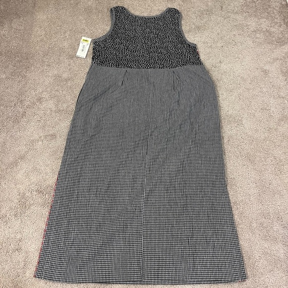 Napa Valley Sleeveless Mixed Pattern Midi Dress - Picture 8 of 9